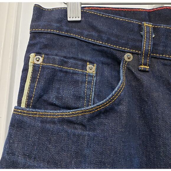 RALEIGH DENIM Jones Selvedge Dark Wash Jeans White Oak Men's 33 Handcrafted NC - Picture 6 of 15